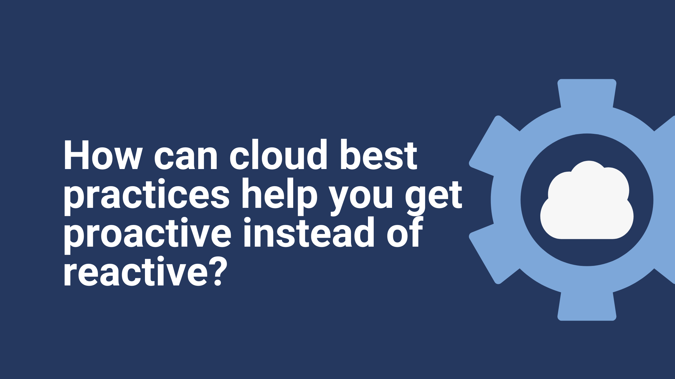 AWS Operational Excellence Best Practices