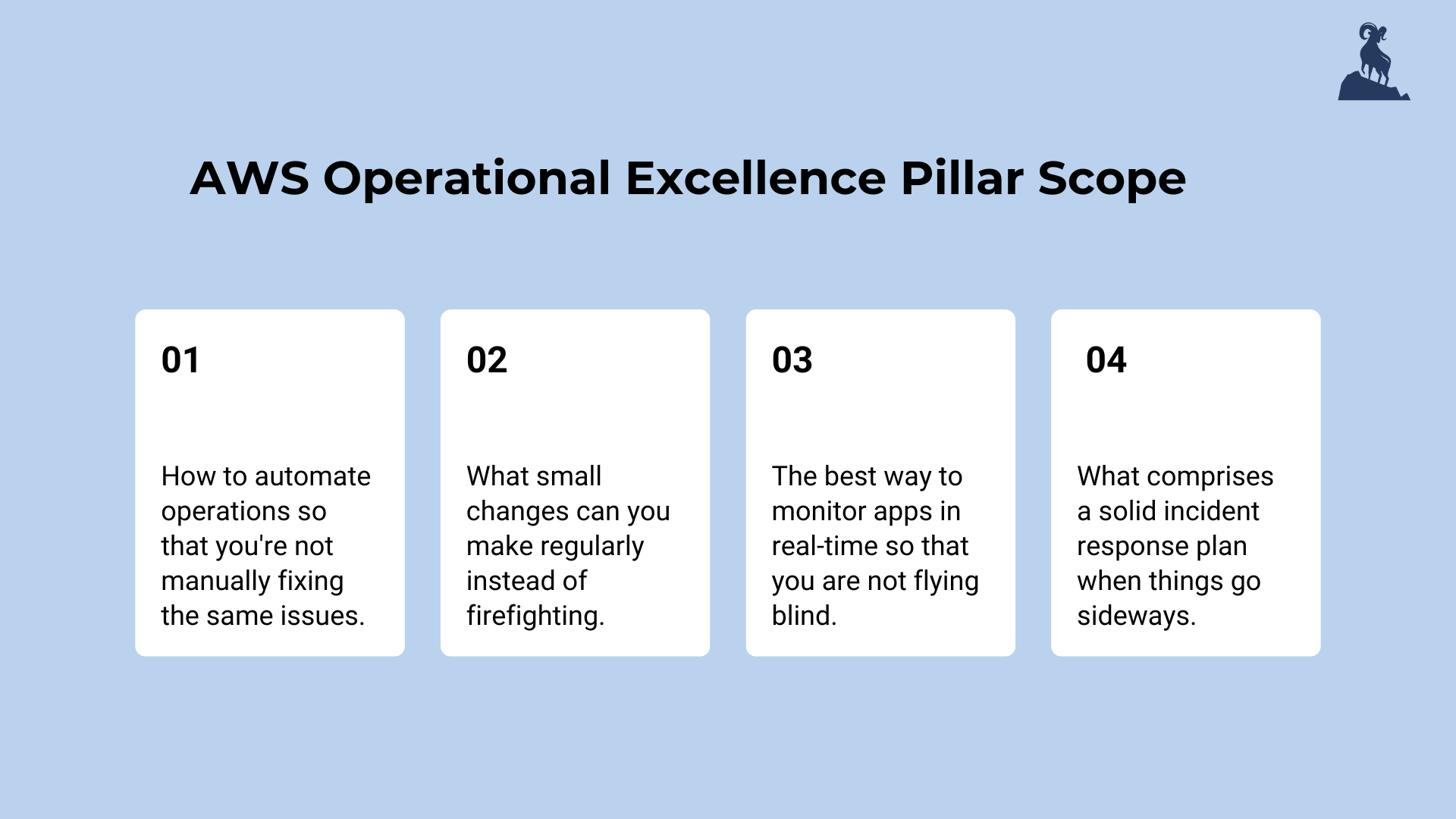 AWS Operational Excellence Best Practices